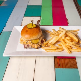 Smashtrami Burger