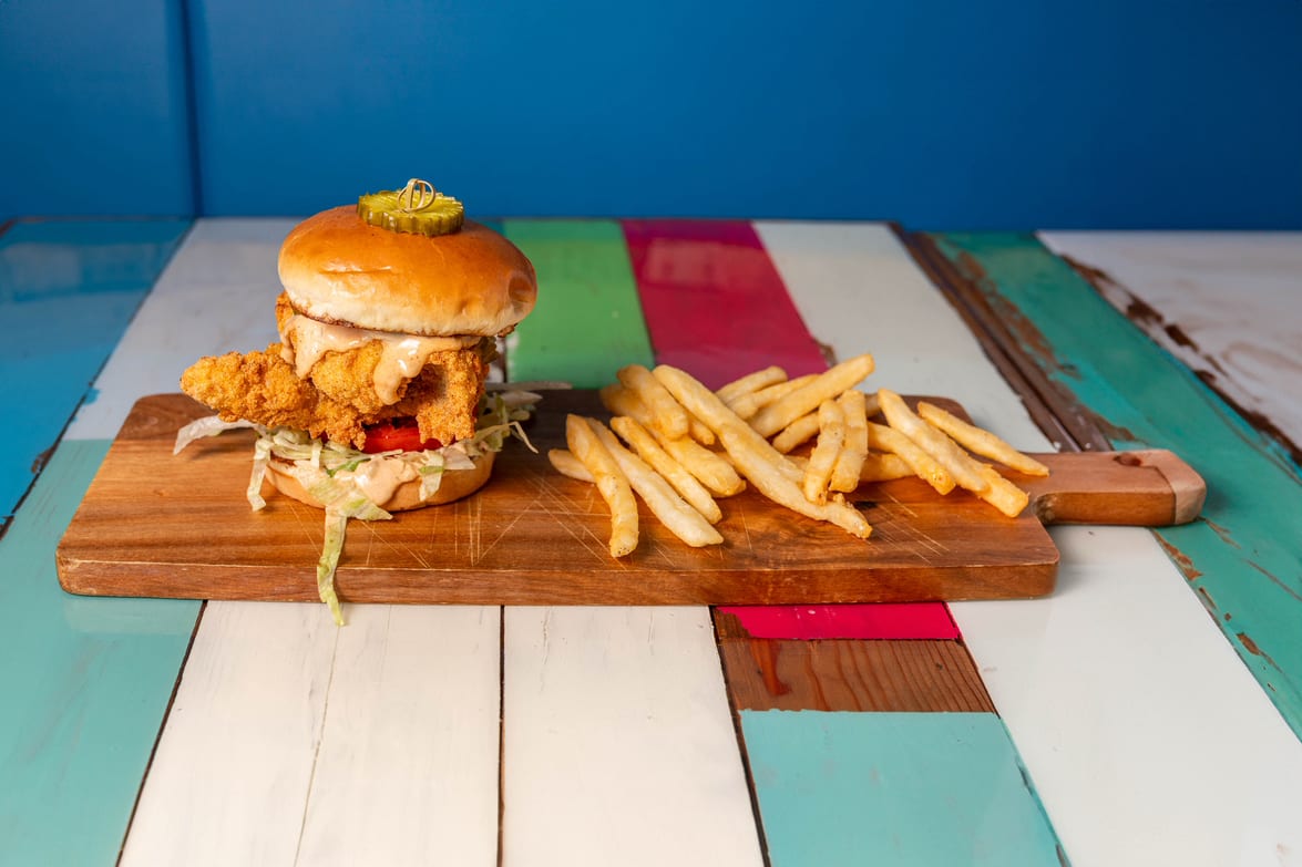 Grouper Po Boy.