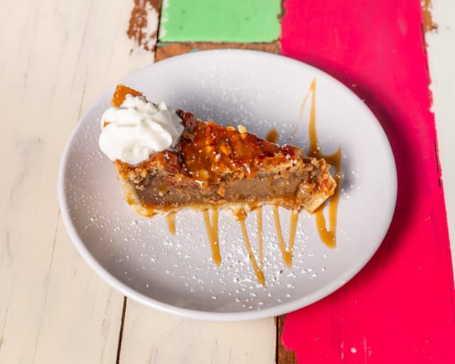 Bourbon Pecan Pie.