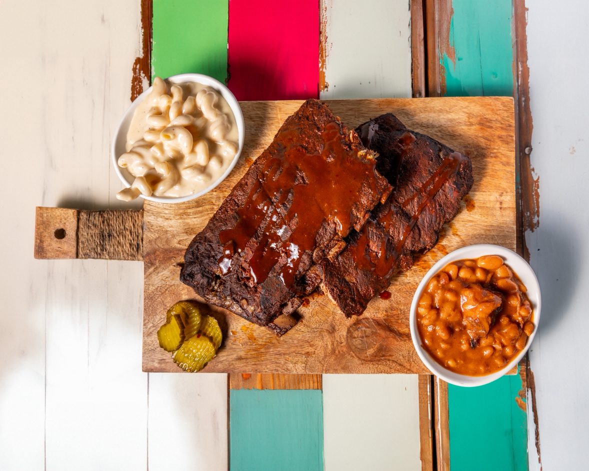 Half Ribs Plate.