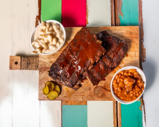 Half Ribs Plate.