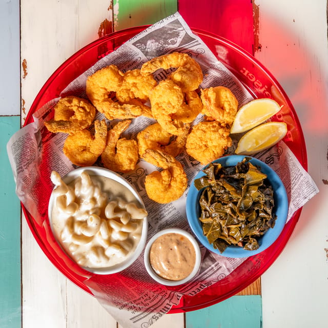 Fried Shrimp Tray.