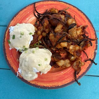 Fried Green Tomato Benedict